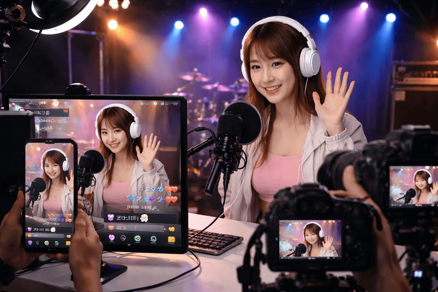 配信収録・ライバー撮影｜四谷LOTUS